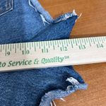 Levi's Levi Strauss women’s size 28 denim distressed, mini shorts  Photo 2