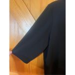 Kathie Lee Collection  short sleeve, black blouse, size large ￼(1586) Photo 1