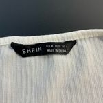 SheIn Set of 2 summer crop tops size medium, 6 white sage green Photo 6