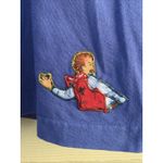 Vintage VTG Emmanuel California USA Blue 100% Cotton Rodeo Western Tshirt OSFA Size undefined Photo 2