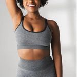 Vitality Formation Scoop Bra Midnight Heather Size Large Gray Photo 0