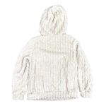 SheIn Woman's Cozy Fur Hoodie in Beige, Size M Photo 1