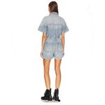 Free People NWT  Marci Denim Shortalls Photo 3