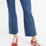 Madewell Rigid Demi Boot Crop Raw Hem Jeans in MacGill Wash Size 26 Photo 2
