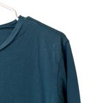 Wild Fable turquoise green long sleeved crop top casual blouse athleisure comfy Photo 1