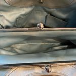 Coach  Ergo Kisslock Silver Pleated Leather Bag Metallic 12831 Shoulder Photo 6