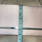 Lunar Elegance Womens Satin Flap Chain Strap Clutch Evening Silver Pale Pink OS Photo 5