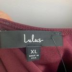 Lulus NWT  Forever Your Girl Plum Purple Bodycon Dress Photo 4