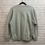 Fruit of the Loom Vintage Gray Pullover Crew Neck Michigan Lighthouse Map Sweater Size XL Photo 2