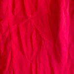 Ralph Lauren Lauren Black Label Red Silk Strapless Long Maxi Formal Dress Size 8 Photo 13