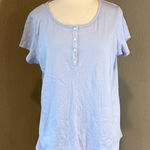 F&F  Light Blue Short Sleeve Women's Tee Large Photo 0