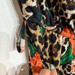 Justify  Animal Print Strapless Maxi Dress Sz M Photo 5