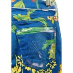 NWT MOTHER The Mid Rise Dazzler Cropped Jeans Blue Floral Mid Rise Sz 25 $228 Photo 6