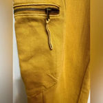 Anthropologie Pilcro Cottage Mustard Twill Pants Utility Drawstring Gold Photo 4
