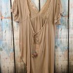 Free People 🚫SOLD🚫NWT  Embroidered Hi-Low Tunic with Open Tie Back Size Small Photo 4