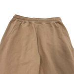 Tkees Jogger Lounge Sweatpants Tapered Leg Pants Comfy Camel Brown size Small Photo 3
