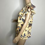 Elie Tahari Floral Patterned Ruffle Top Photo 1
