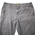 Carhartt Original Fit Straight Leg Carpenter Pants Womens 12 Short Gray 102080 Photo 2
