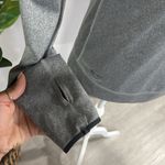 Nike Pro Drifit Heather Gray hooded Performance Shirt with thumbholes Photo 6