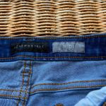 Aeropostale  Womens Shorts Size 6 Destructed Denim Cuffed Ripped Blue‎ Jean Photo 7