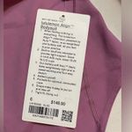 Lululemon NWT  Thong Align Bodysuit Removable Bra Pads Velvet Dust Size 6 Photo 4