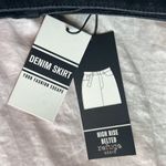 Refuge NWT black denim skirt Photo 2