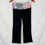 Lululemon  Tadasana Slit Crop Yoga Black Legging Size 4 Photo 2