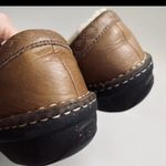 UGG  Bettey 1928 Shearling Lined Brown Leather Tan Slip-On Shoes Size 7 Photo 8