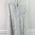 Theia‎ mint green lace sweetheart sheath dress 10 Photo 0