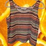 Jones New York JONES New York Colorful Striped Tank Top Photo 0