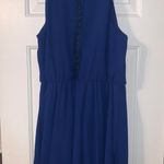 Francesca's Navy Blue Dress Photo 1