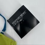 Newport News NWT- bikini top Green & Teal‎ size 4 Photo 4