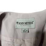 John Meyer of Norwich Beaded Skirt Suit Size 12 Purple Photo 1