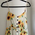 Zaful  Yellow Floral Mini Dress Photo 1