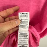 Boden Pink Puff Sleeve Tee Shirt Womens Large Parisian Elevated Basic Capsule Photo 3