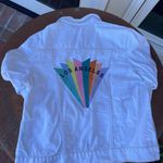 PacSun  white denim jean jacket Photo 2