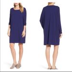 Eileen Fisher  Jersey Ballet Neck Shift Dress Photo 1
