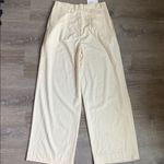 NEW The Frankie shop pamela trousers in cornsilk Medium Photo 2