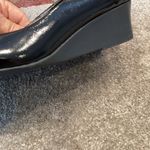 Life Stride  womens black patent wedge flats size 7.5 W Photo 4