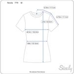 blouse abstract floral bright red blue yellow navy Size M Photo 1