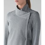 Lululemon Coast Wrap II Heathered Medium Grey Size 12 Normcore Quiet Luxury Photo 9