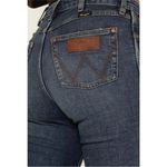 Wrangler  Retro Green Jeans High Rise Flare in Jana Photo 3