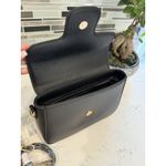 Valentino Orlandi Black Satchel Bag with Matching Wallet and Crossbody Strap Photo 6