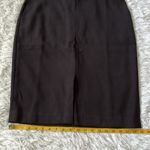 Ann Taylor ANN TAYLORS kirt Women’s Belted Pencil knee length in BLACK size 12 Photo 2