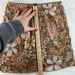 Full Tilt VTG Y2K 2000s XS Slip Skirt Floral Coquette Boho Cottage Prairie  Brown Photo 10