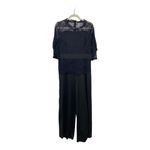 Boutique #115 FORMAL  Wide leg Black Jumpsuit Photo 4