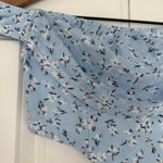 Princess Polly Jackson Blue Floral NWT 4 Off the Shoulder crop top Handkerchief Photo 8