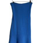 ALC Frank A.L.C. Dean Blue Strapless Knit A-Line Midi Dress Size Small Photo 6