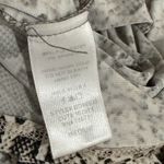 Blue Blush  Women's Snake Print Short Sleeve Tie Waist T-shirt Dress Size M Photo 7