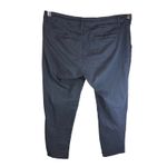 Frank & Eileen  Wicklow Italian Chino Pants Women's Size 8 Vintage Navy Raw Hem Photo 4